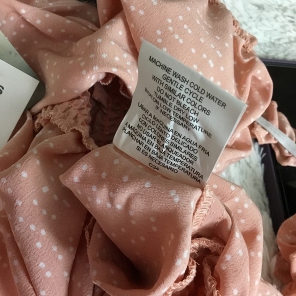 Lily Rose smocked cropped summer top Woman’s size XL - Picture 8 of 12